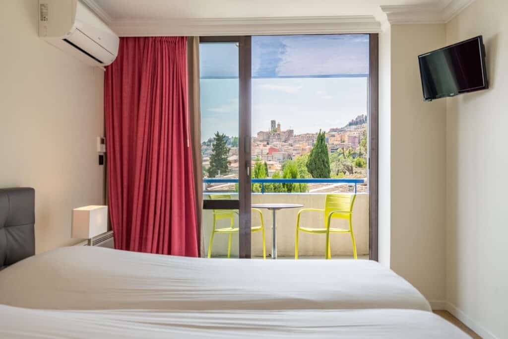 Chambre avec lits superposés