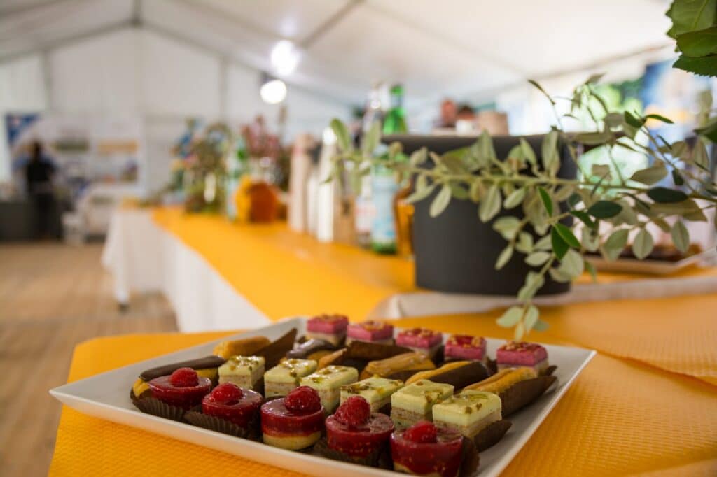 Table de mignardises pour un séminaire